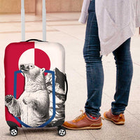 Greenland Pride Luggage Cover The Spirit of the Arctic Bear