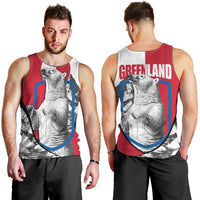 Greenland Pride Men Tank Top The Spirit of the Arctic Bear