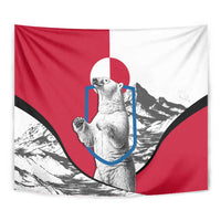 Greenland Pride Tapestry The Spirit of the Arctic Bear