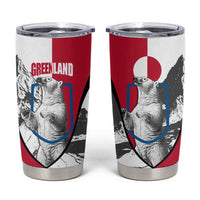 Greenland Pride Tumbler Cup The Spirit of the Arctic Bear