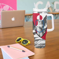 Greenland Pride Tumbler With Handle The Spirit of the Arctic Bear