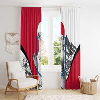 Greenland Pride Window Curtain The Spirit of the Arctic Bear