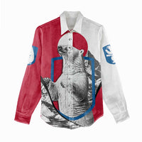 Greenland Pride Women Casual Shirt The Spirit of the Arctic Bear