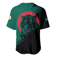 Bangladesh Bengal Tiger Baseball Jersey with National Flag and Emblem Design
