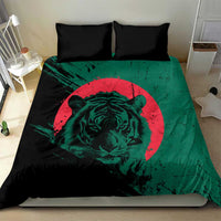 Bangladesh Bengal Tiger Bedding Set with National Flag and Emblem Design
