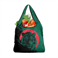 Bangladesh Bengal Tiger Grocery Bag with National Flag and Emblem Design