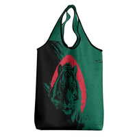 Bangladesh Bengal Tiger Grocery Bag with National Flag and Emblem Design
