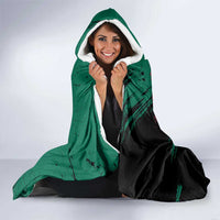 Bangladesh Bengal Tiger Hooded Blanket with National Flag and Emblem Design