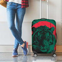 Bangladesh Bengal Tiger Luggage Cover with National Flag and Emblem Design