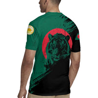 Bangladesh Bengal Tiger Rugby Jersey with National Flag and Emblem Design