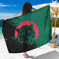 Bangladesh Bengal Tiger Sarong with National Flag and Emblem Design