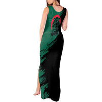 Bangladesh Bengal Tiger Tank Maxi Dress with National Flag and Emblem Design