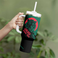 Bangladesh Bengal Tiger Tumbler With Handle with National Flag and Emblem Design