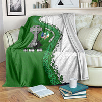 Ancient Order Of Hibernians Blanket Celtic Cross Irish American Flag Heritage