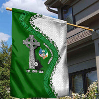 Ancient Order Of Hibernians Garden Flag Celtic Cross Irish American Flag Heritage