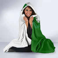 Ancient Order Of Hibernians Hooded Blanket Celtic Cross Irish American Flag Heritage
