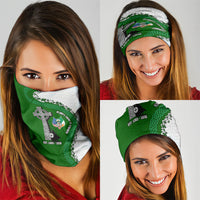 Ancient Order Of Hibernians Neck Gaiter Celtic Cross Irish American Flag Heritage