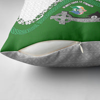 Ancient Order Of Hibernians Pillow Cover Celtic Cross Irish American Flag Heritage