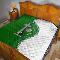 Ancient Order Of Hibernians Quilt Celtic Cross Irish American Flag Heritage