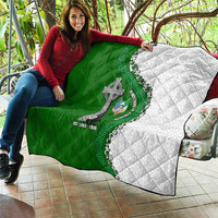 Ancient Order Of Hibernians Quilt Celtic Cross Irish American Flag Heritage