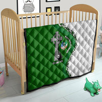 Ancient Order Of Hibernians Quilt Celtic Cross Irish American Flag Heritage