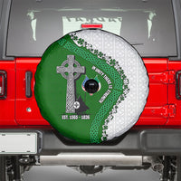 Ancient Order Of Hibernians Spare Tire Cover Celtic Cross Irish American Flag Heritage