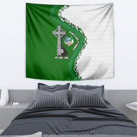 Ancient Order Of Hibernians Tapestry Celtic Cross Irish American Flag Heritage
