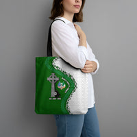 Ancient Order Of Hibernians Tote Bag Celtic Cross Irish American Flag Heritage