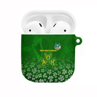 Ancient Order Of Hibernians AirPods Case Irish Celtic Knotwork - Shamrock Harp