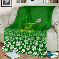 Ancient Order Of Hibernians Blanket Irish Celtic Knotwork - Shamrock Harp