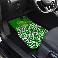 Ancient Order Of Hibernians Car Mats Irish Celtic Knotwork - Shamrock Harp