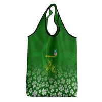Ancient Order Of Hibernians Grocery Bag Irish Celtic Knotwork - Shamrock Harp