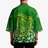 Ancient Order Of Hibernians Kimono Irish Celtic Knotwork - Shamrock Harp