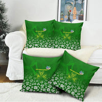 Ancient Order Of Hibernians Pillow Cover Irish Celtic Knotwork - Shamrock Harp