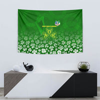 Ancient Order Of Hibernians Tapestry Irish Celtic Knotwork - Shamrock Harp