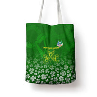 Ancient Order Of Hibernians Tote Bag Irish Celtic Knotwork - Shamrock Harp