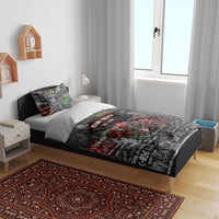 Personalized Wild West Borderlands Bedding Set Urban Street Graffiti Art Skull Scorpion Symbols