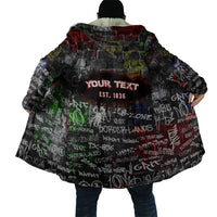 Personalized Wild West Borderlands Cloak Urban Street Graffiti Art Skull Scorpion Symbols