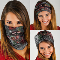 Personalized Wild West Borderlands Neck Gaiter Urban Street Graffiti Art Skull Scorpion Symbols