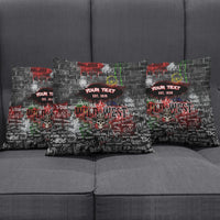 Personalized Wild West Borderlands Pillow Cover Urban Street Graffiti Art Skull Scorpion Symbols
