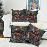 Personalized Wild West Borderlands Pillow Cover Urban Street Graffiti Art Skull Scorpion Symbols