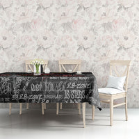 Personalized Wild West Borderlands Tablecloth Urban Street Graffiti Art Skull Scorpion Symbols