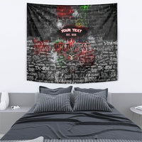 Personalized Wild West Borderlands Tapestry Urban Street Graffiti Art Skull Scorpion Symbols