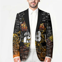 Personalized Texas State Pride Blazer Urban Graffiti Style - Longhorn Skull - Oil Derrick Graphic