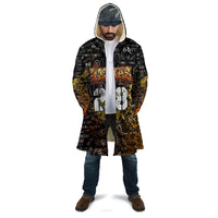 Personalized Texas State Pride Cloak Urban Graffiti Style - Longhorn Skull - Oil Derrick Graphic