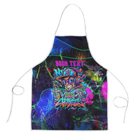 Personalized New Jersey Graffiti Mascot Apron Urban Street Art - Vibrant Neon Spray Paint Aesthetic