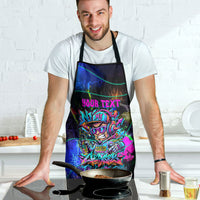 Personalized New Jersey Graffiti Mascot Apron Urban Street Art - Vibrant Neon Spray Paint Aesthetic