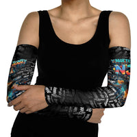 Personalized New Jersey Liberty Bell Graffiti Arm Sleeves Urban Street Art - Hand Drawn City Tagging