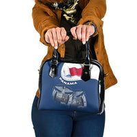 Panama National Flag Shoulder Handbag with Canal Symbolism and Puente del Mundo Motto Design - Wonder Print Shop