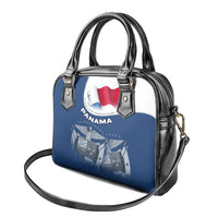 Panama National Flag Shoulder Handbag with Canal Symbolism and Puente del Mundo Motto Design - Wonder Print Shop
